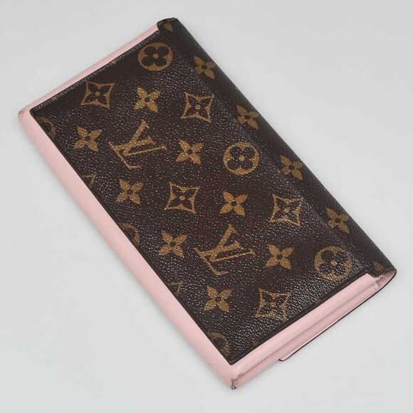 Louis Vuitton Rose Ballerine Monogram Canvas Flore Wallet - Picture 2 of 10
